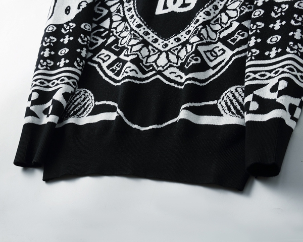 ブランドセーター角部分ディテール